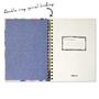 Spiral notebook, B5, lined, 80 pages, FSC, PUKKA PAD 